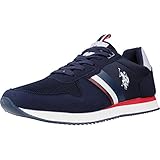 us polo assn damen Brand: U.S. POLO ASSN. Scarpe U.S. Polo Sneaker Running Nobil 115 ecosuede/Nylon Dark Blue Uomo US21UP07 42