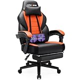 Melhores Cadeiras Gamer e Custo Benefício de 2026 LEMBERI Cadeiras de jogos com apoio para os pés, cadeiras ergonômicas de videogame para adultos, cadeira de jogos grande e alta capacidade de peso de 181 kg, cadeira de videogame estilo corrida com