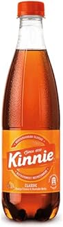Kinnie - Classic Original Maltese Soft Drink, 12 x 500ml Bottles, Bittersweet Citrus Flavour, Sparkling Mediterranean Beverage, Low in Sugar and Caffeine-Free, Made in Malta