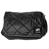Ultralight Shoe Bag – QD-Ultra Quilted Micro-Ripstop Nylon, Water-Resistant Zippers, Fits Up to US Men's Size 13, Perfect for Travel & Gym