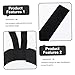 Mikikit 6pcs Football Referee Wristbands Soccer Referee Accessories Sticky and Elastic Materials for Game Identification