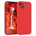 Produktbild EAZY CASE Silikon Handyhülle kompatibel mit iPhone 13, zweilagiges Slimcover mit Kameraschutz und Innenfutter, Silikonhülle, Schutzhülle, Bumper, Handy Case, Hülle, Softcase, Rot