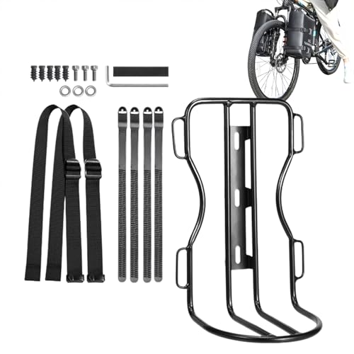 Porte-bagages léger en aluminium pour transformer votre VTT ou vélo urbain en routière