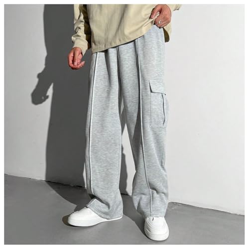 SHENHE Boy's Fleece Lined Cargo Sweatpants Straight Leg Elastic Waist Athletic Pants4