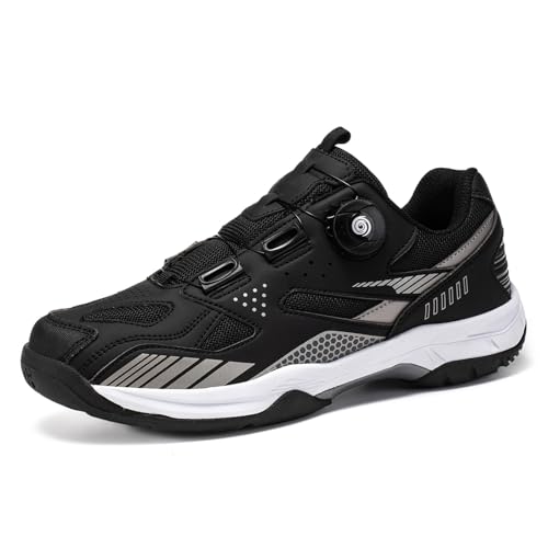 sekiueo Badminton-Schuhe Leichte Tischtennis- Und Pickleball-Schuhe Für Herren Damen All-Court-Sneaker Nicht Abfärbend rutschfest,Schwarz,37 EU sekiueo Badminton-Schuhe Leichte Tischtennis- Und Pickleball-Schuhe Für Herren Damen All-Court-Sneaker Nicht Abfärbend rutschfest,Schwarz,37 EU