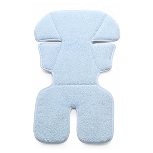 Italbaby 050.0030-02 Double Face Copriseduta per Passeggino, Spugna, Universale, Azzurro