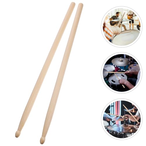 Baquetas de madera de maple 6 pares Toddmomy miniatura 3