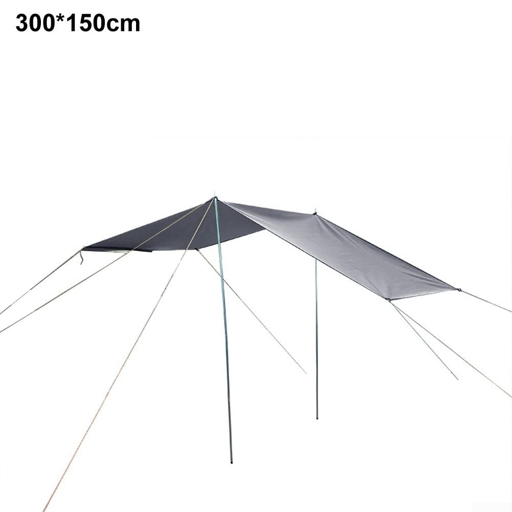 Tenda parasole da campeggio, 300 x 200 cm, per picnic e spiaggia (verde 300