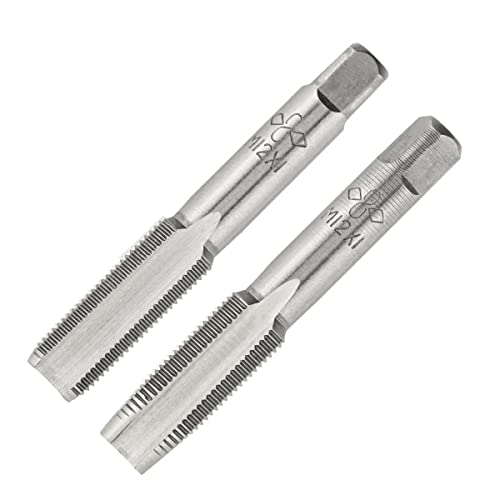 Image of M12 X 1.0 Metric Hand Tap, Right Hand M12 X 1.0mm Threading Hand Tap 1Pair