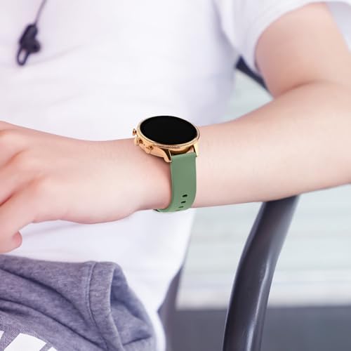 Image of Tobfit 18mm Silicone Watch Strap Compatible for Titan, Timex, Casio, Sonata,HMT etc,Quick Release Sport Loop Colorful Strap