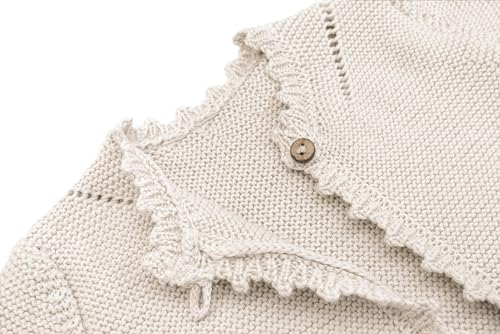 Image of Lilax Baby Girls' Long Sleeve Shrug, Knit Girls Cardigan, Childrens Bolero