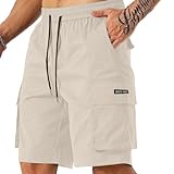 Ce cargo short homme pratique dispose de multiples poches de style militaire avec une coupe pantacourt. Robuste et fonctionnel, il est parfait comme short bermuda homme pour le chantier ou les activités en extérieur.