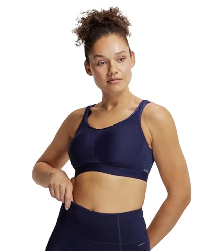 Image of Jockey MI11 Women Wirefree Non Padded Microfiber Elastane Stretch Full Coverage Active Sports Bra with StayDry Treatment