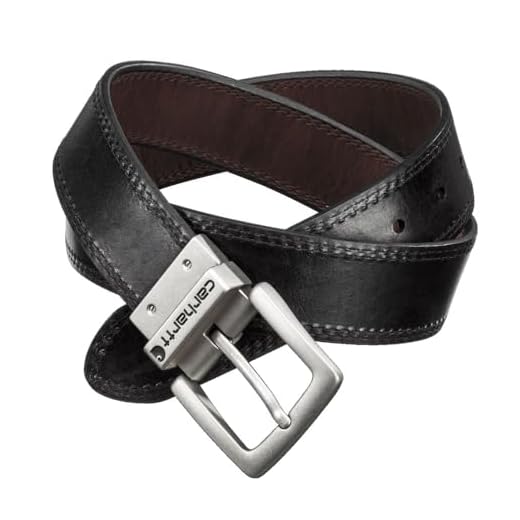 Carhartt Men's A0005500 Reversible Belt - 34 - Brown/Black
