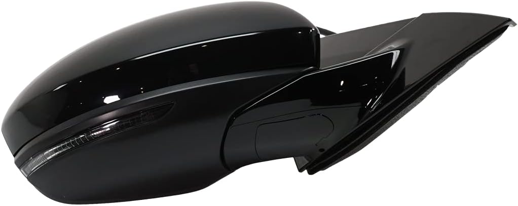 For Nissan Altima 2019 2020 2021 Door Mirror Passenger Side | Power | Heated | Manual Folding | SL/SV Model | Paint to Match | Replacement For 96301-6CA1B, 96373-6CA9A | NI1321313