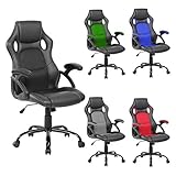 DEALE COME SEDIA GAMER: E' adatta come poltrona gamer. Potrai stare comodamente per molte ore davanti al computer e fare lunghi allenamenti di gioco senza il rischio di dolori muscolo scheletrici. Inoltre i braccioli imbottiti ti supportano mentre le braccia e ti permettono ti tenere saldamente mouse e tastiera