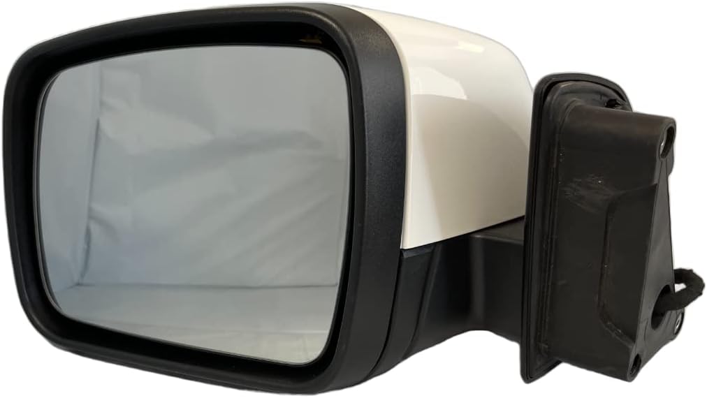 #97 8th Gear White Left Driver Side Mirror Compatible with Land Rover Range Rover Sport LR4 2010 2011 2012 2013