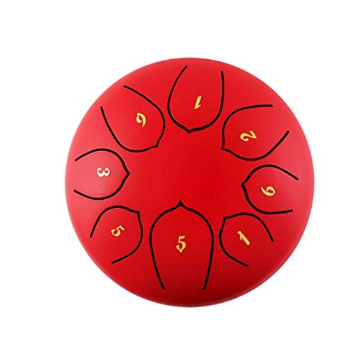 Tambor de lengua de acero de aleación de 6 pulgadas con 1 par de mazos y bolsa de almacenamiento para percusión (Color: C) miniatura 1