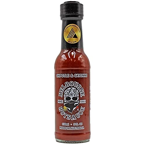 Melbourne Hot Sauce - Chipotle & Cayenne Hot Sauce, 150ml