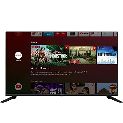 Smart Android Google TV PHILCO 40 TV PTV40G71AGBL LED - GLOBO PLAY- YOUTUBE