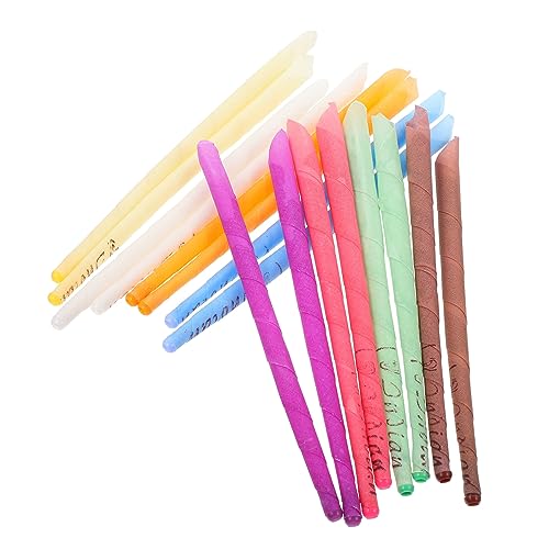 WRITWAA Kit Pulizia Orecchie 8 Paia Candela Auricolare Aromaterapia Coni Cera a Forma Conica Per Rimozione Cerume, Sollievo Prurito e Pulizia Quotidiana, Per Uso Domestico e Spazi Polverosi