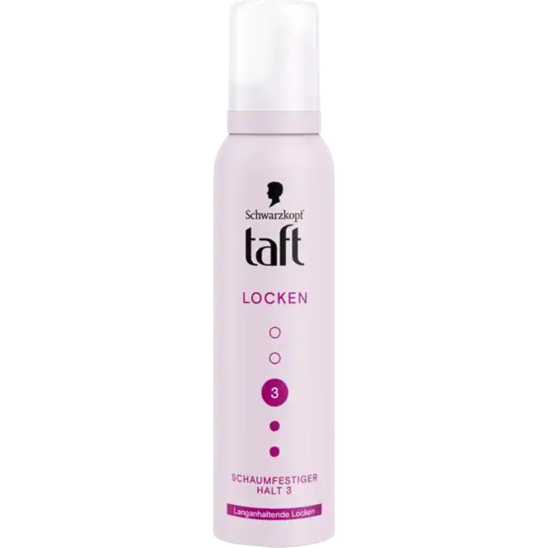 Schaumfestiger Locken Haltegrad 3, Haarschaum für langanhaltende Locken, vegane Formel Spray Haarspray 150 Mililiter x 10 Stück