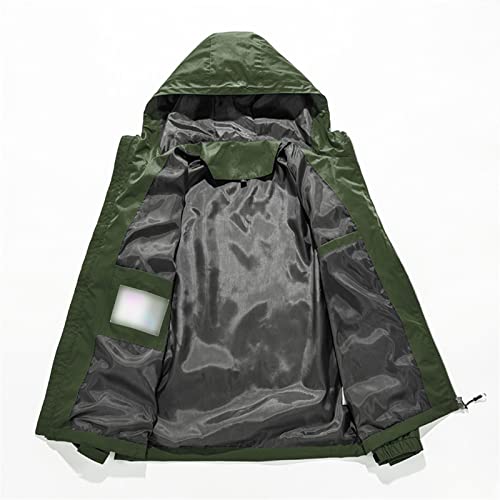 Veste imperméable homme doublée laine haute performance pour l'extérieur - 4
