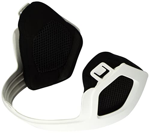 Protegge la testa dal freddo ABUS Scraper 3.0 WinterKit per il casco da bici - paraorecchie e copricasco contro freddo vento bianco, taglia L