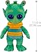 Mattel Star Wars Galactic Pals Plush Toy, Rodian 11-inch Soft Doll Set with Carrier & Personality Profile Card for Personalized Experience
