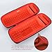 ZUJFPL EVA Hard Case for JBL Charge 5 / Charge 4 Bluetooth Portable Speaker，Fit for JBL Charge 4 / Charge 5 Premium Travel Protective Carrying Storage Bag(Red)