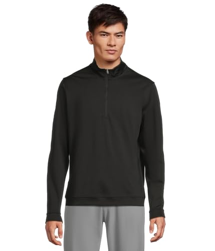 adidas Men's Elevated Quarter-Zip Pullover