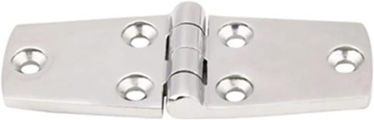 Thickened Internal Door Hinges, Butt Hinges, Folding Hinges, Hinge 4 Sizes Marine Boat Cabin DoorFlush Door Hinge Replacement 66 * 30mm 76 * 38mm 103 * 27mm 102 * 38mm (Color : 76x38mm 1pc)