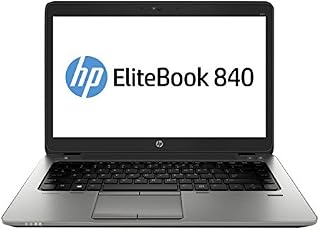 Renewed HP EliteBook 840 G1 i5-4300U 14in Ultrabook Webcam 8GB 180GB W10 Home (Renewed)