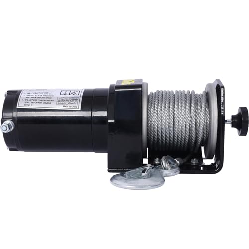 Winch Eléctrico 2000lb 12V para ATV/UTV LuckyNote miniatura 5