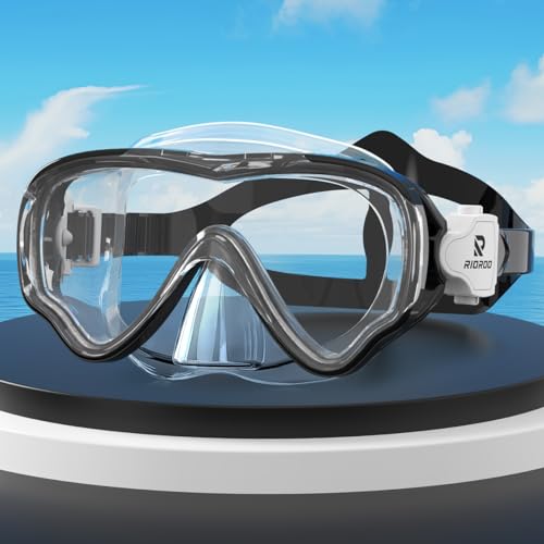 RIOROO Máscara de Buceo Infantil Antiniebla 180°
