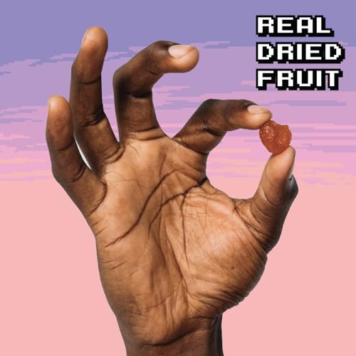 Final Boss Holiday Sour Candy, Sour Strawberries, 10 Pack, Level 1, Fruit Chews with Real Dried Fruit, No Artificial Colors or Flavors, Low Calorie Snack for Kids, Teens, Adults, Lunch Boxes