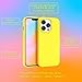 FELONY CASE - iPhone 13 Pro Max Case - Neon Yellow Silicone Phone Cover | Liquid Silicone with Anti-Scratch Microfiber Lining, 360° Shockproof Protective Case for Apple iPhone 13 Pro Max