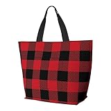 ❤ Material: aus hochwertigem Polyester und tolle Verarbeitung. Diese klassische Handtasche ist die mühelose Tragetasche, auf die Sie sich für den Rest der Zeit verlassen möchten. Es ist einfach, aber elegant und geräumig genug, um Ihren Laptop oder iPad zu tragen.