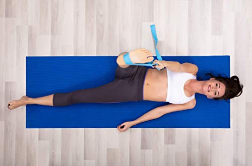 Cinto para Alongamento - Faixa/Strap - Yoga e Pilates - Cor Lisa (200 cm)