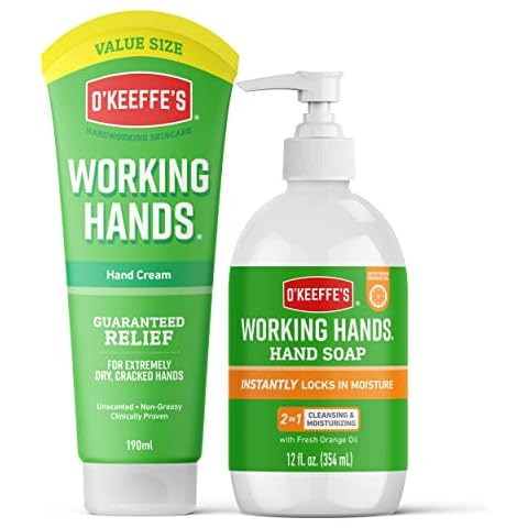 O’Keeffe’s Working Hands Hand Cream and Soap Cover