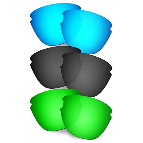 Lentille de rechange haut de gamme pour Oakley Frogskins Lite solaire renforcée vert noir bleu