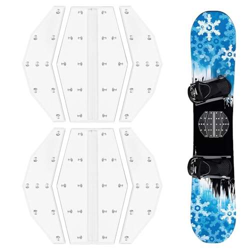 Mellbree Snowboard Stomp Pad, Pro-Grade TPU 3D Anti-Slip Grip for Ultimate...
