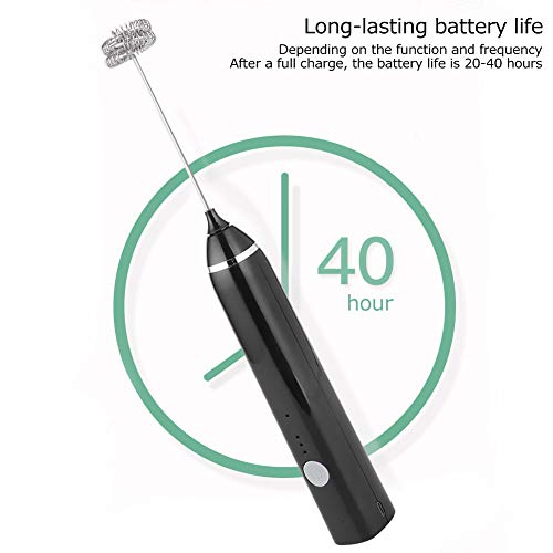 ZHenMei Elektrische Garde Frother Usb Oplaadbare Eierklopper Handheld Blender Huishoudelijke 3 Snelheden - Afbeelding 8