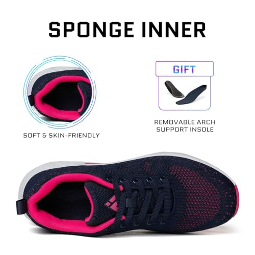 Image of Mishansha Womens Sneakers Air Cushion Running Tennis Shoes Women Lightweight Arch Support Walking Shoes