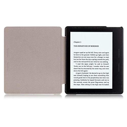 Capa para Kindle Oasis da 9a geração (2017-2018) - Fecho magnético - Leve - Rígida - Mandala