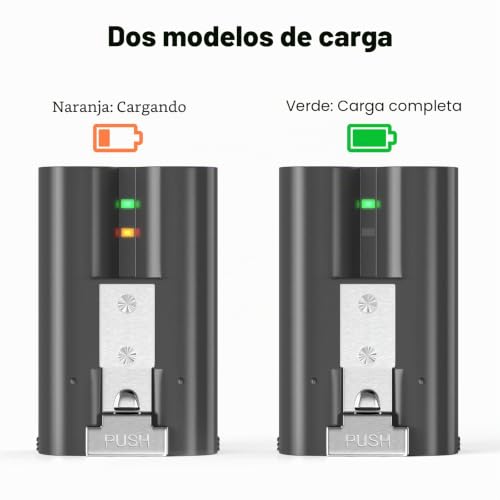 Batería de repuesto 6040 mAh para solucionar fallos de carga en timbres Ring 6