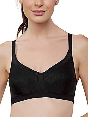 Image of Triumph International Women's Non Padded | Wireless | 20I542 Triaction Full-Coverage Sports Bra with Adjustable Straps | Pack of 1