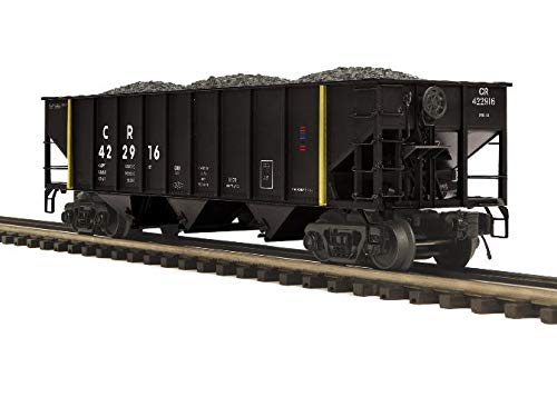 MTH TRAINS; MIKES TRAIN HOUSE CR 70 TON 3 Bay Hopper W/Coal