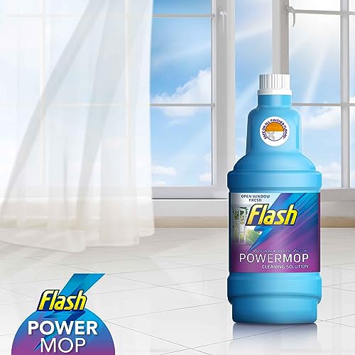 Flash Powermop Starter Kit, All-in-One Dual Spray Mop for Any Type of Floor - Image 5