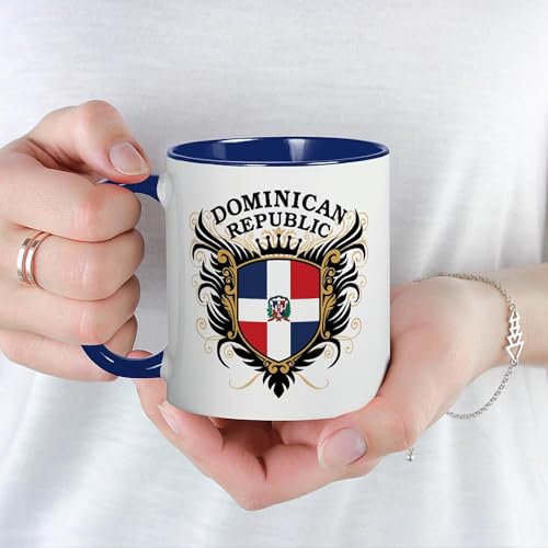 Taza de cerámica 11 oz con diseño República Dominicana miniatura 5